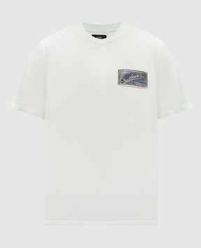 AMIRI QUALITY GOODS green t-shirt AMTOJR1145