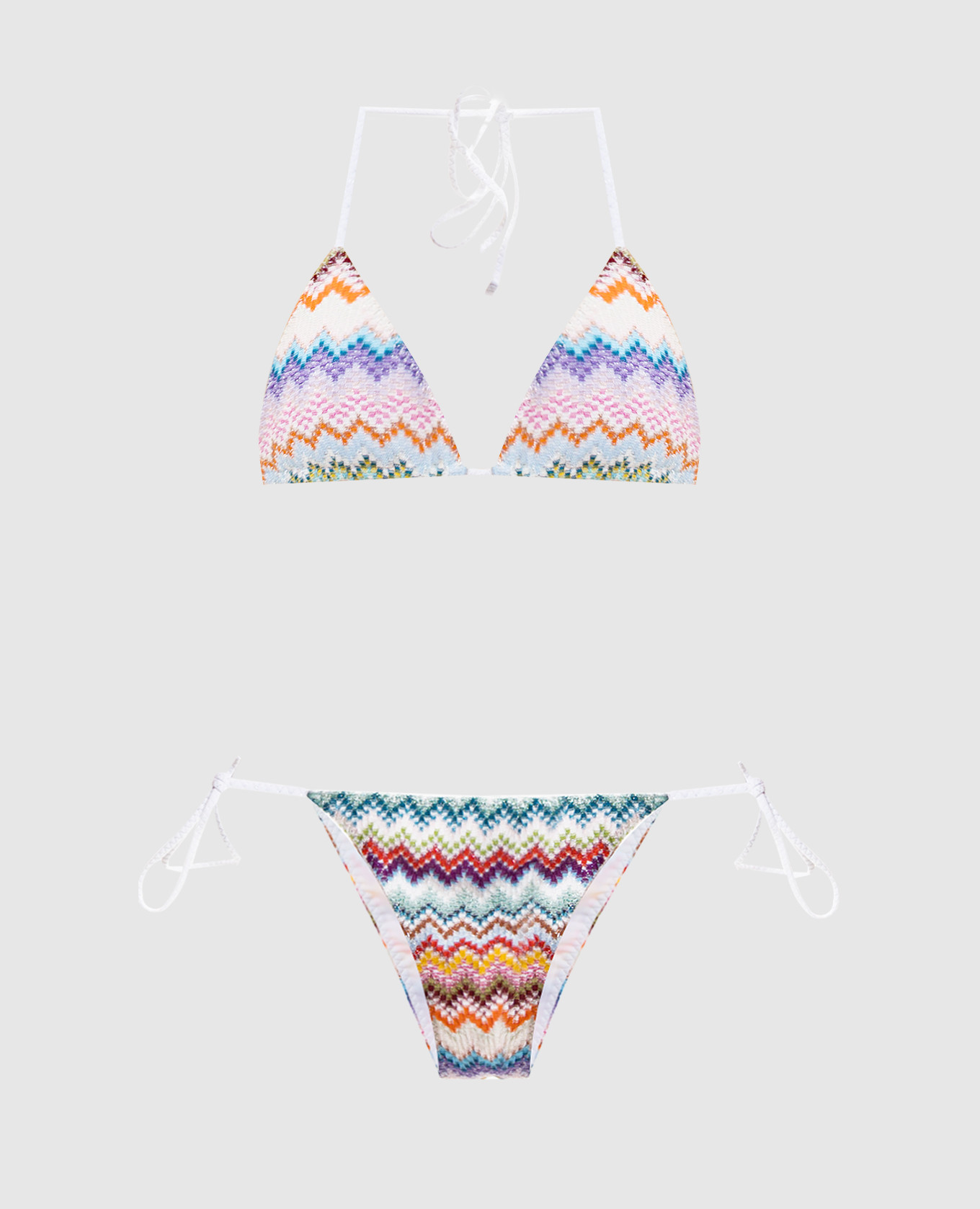 

White swimsuit with pattern Missoni