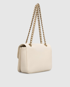 Valentino Djuna beige leather messenger bag 8W0B0T57AIR
