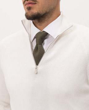 Brunello Cucinelli Green silk tie MM8880018