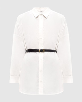 Twinset White shirt with belt 262LI2APP