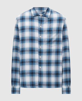 JW Anderson Blue checkered shirt SH0382PG1889
