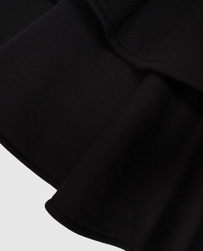 Dolce&Gabbana Children's black skirt with ruffles L5JIC7G7QNV