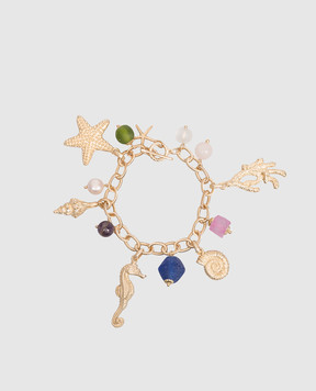 Oceanus Lumina gold chain bracelet – Mix with pendants LUMINAMIX