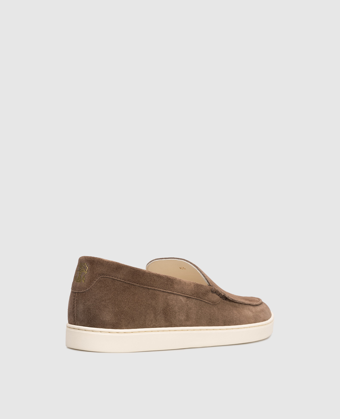 

Brown suede slip-ons Brunello Cucinelli