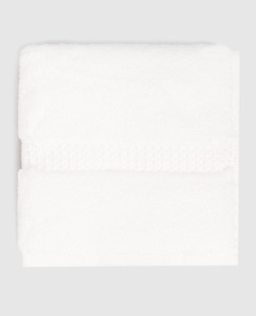 Hamam PERA white terry face towel PERAWASHCLOTH