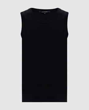 Sofie D`Hoore Black ribbed tank top TANKJRIB