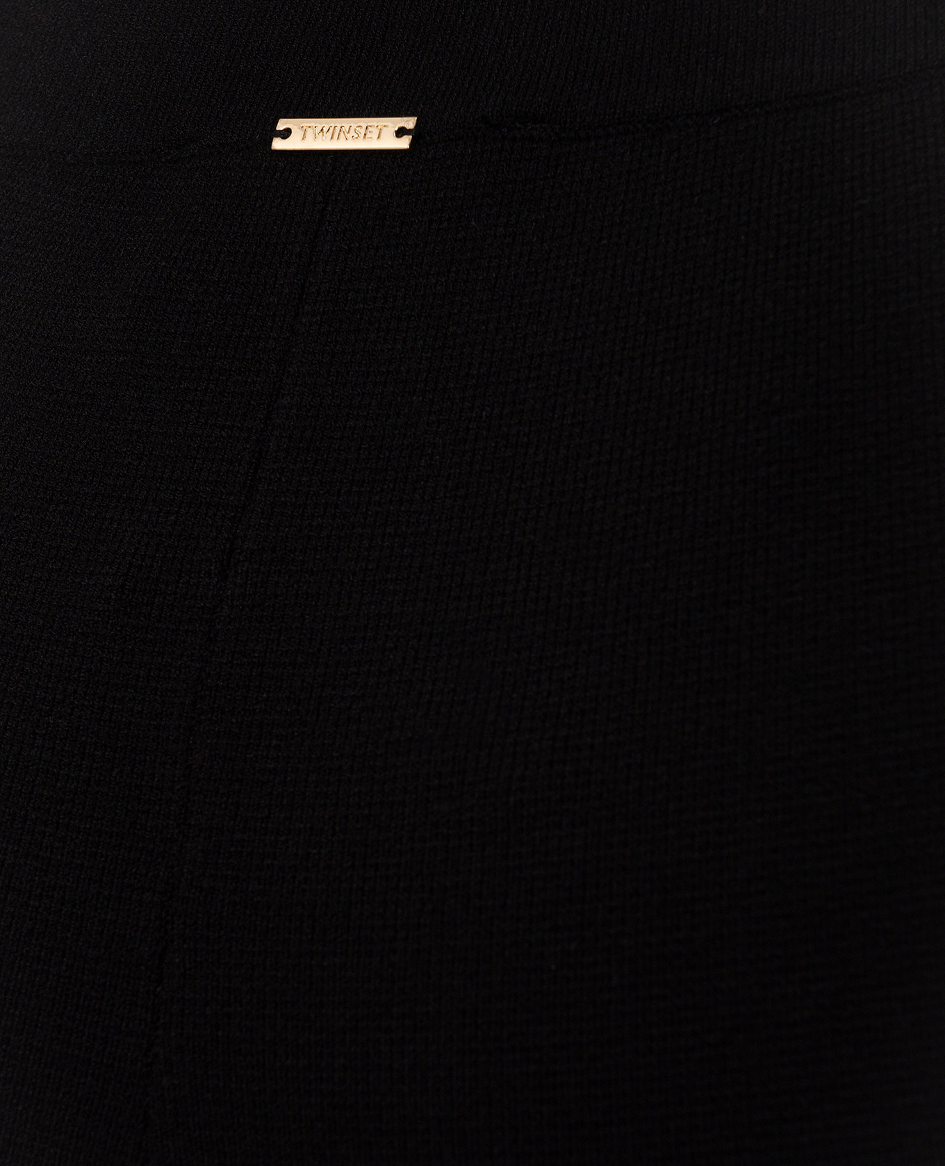 Black flared pants Twinset 5