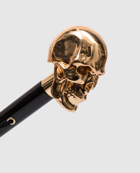 Pasotti Black Skull Shoehorn PFPEXXF107OR