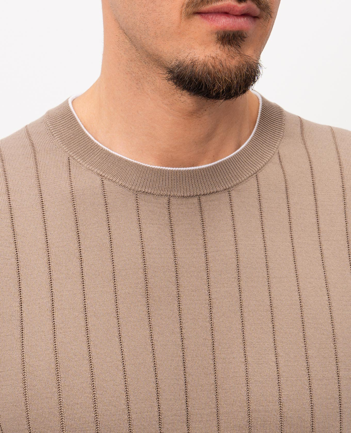 

Brown T-shirt Peserico