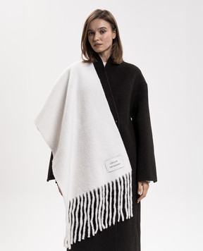 Loulou de Saison SANTO ivory alpaca wool scarf SANTOLDS