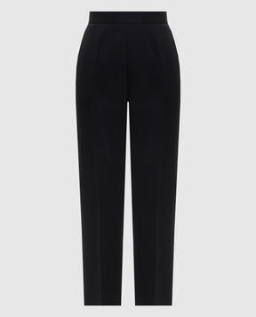 The Row Eranza black wool pants 11030W4600