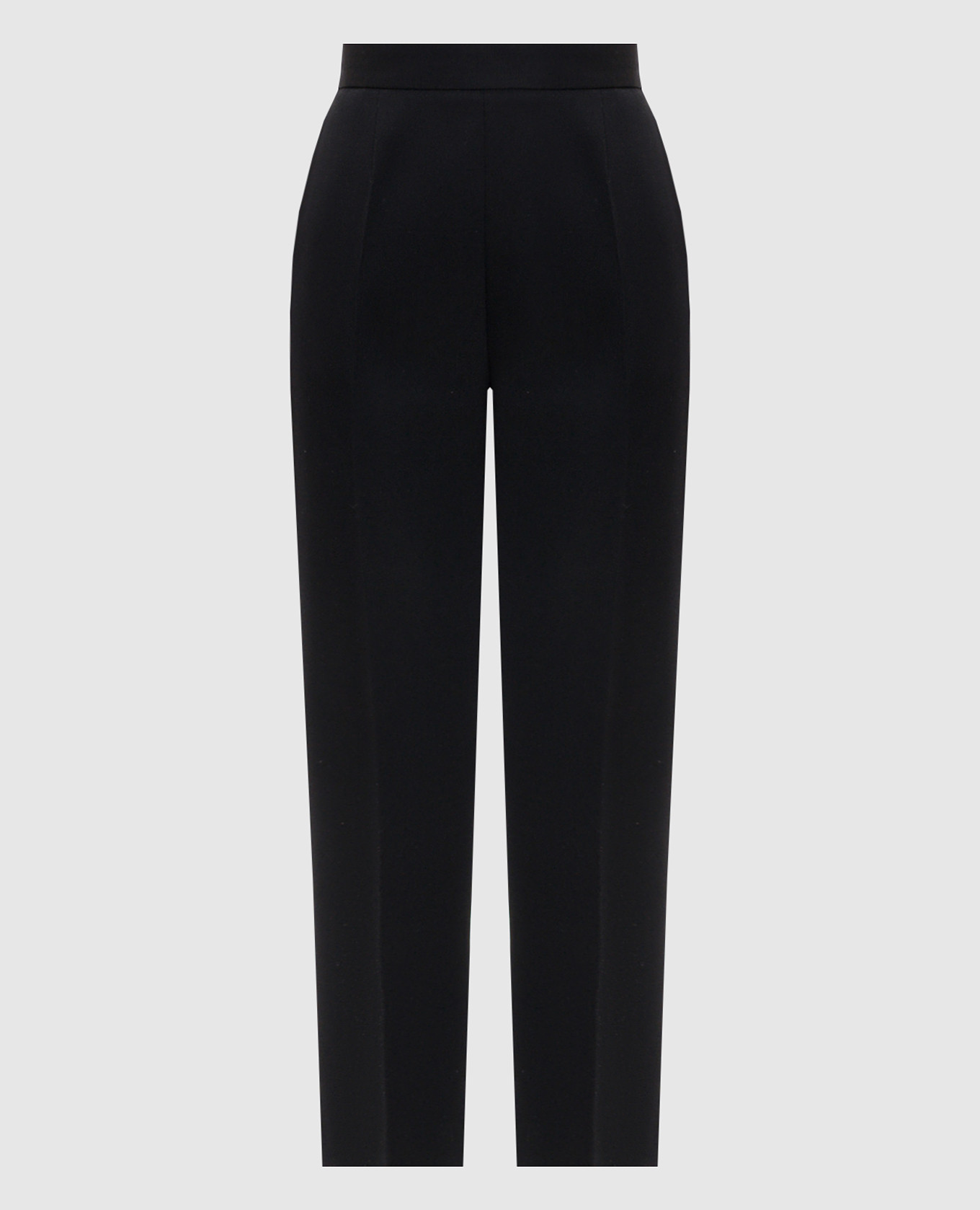 Eranza black wool pants