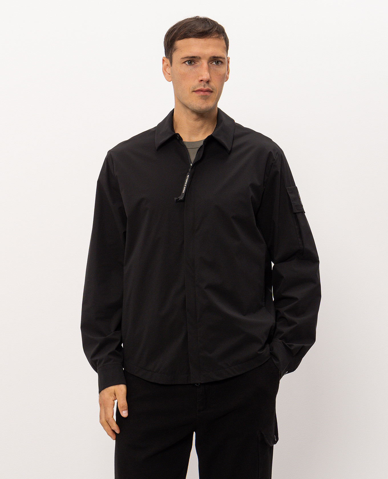 Black shirt with print C.P. Company Metropolis 3