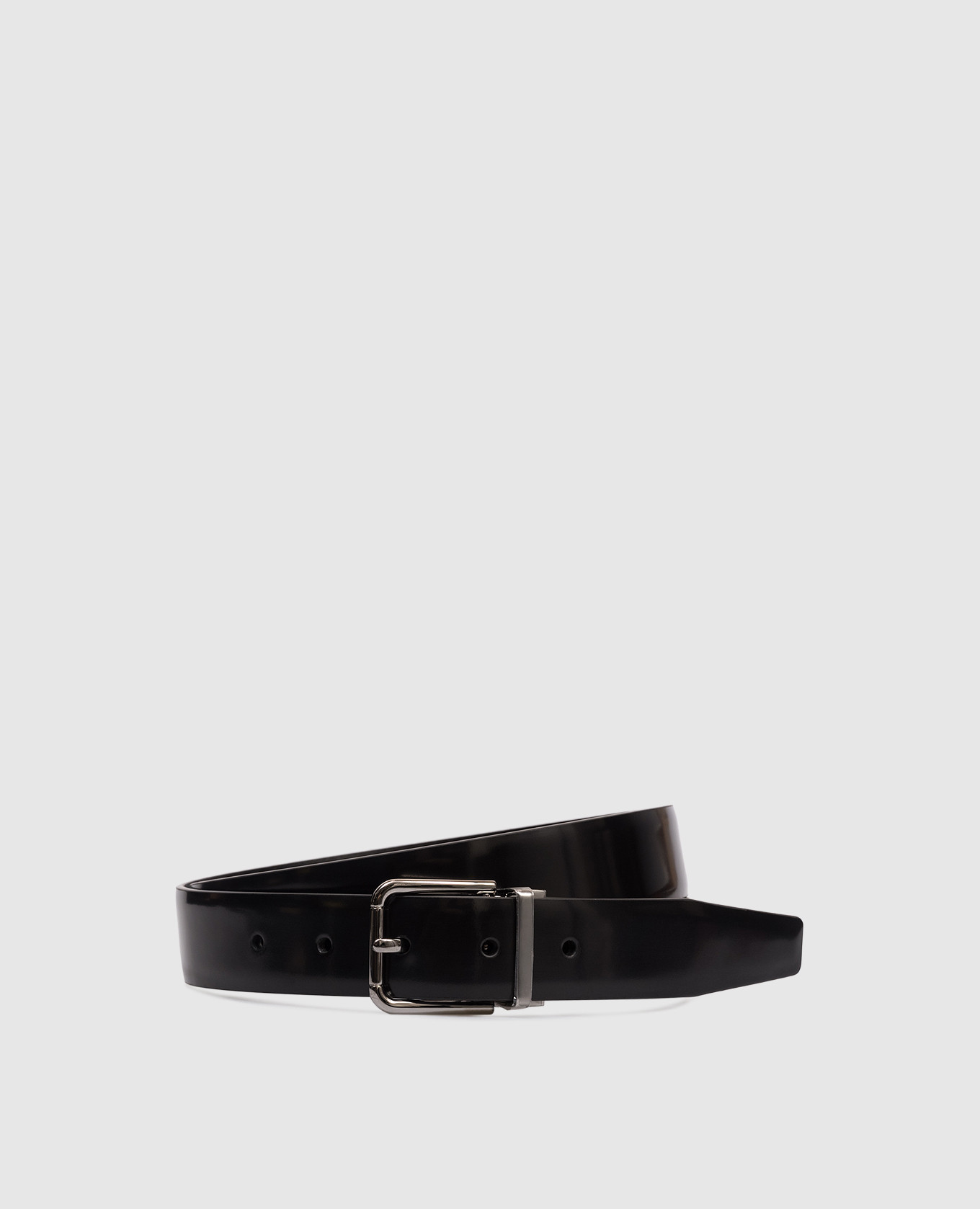

Black glossy leather belt Dolce&Gabbana