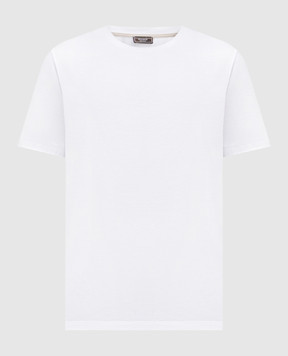 Peserico White T-shirt with logo R55000J0Q302358