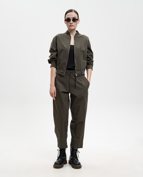 Y`S Yamamoto Brown pants YQP12026