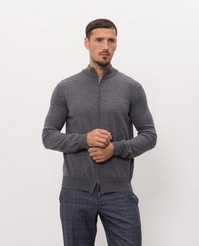 Cashmere&Whiskey Gray cardigan 97396