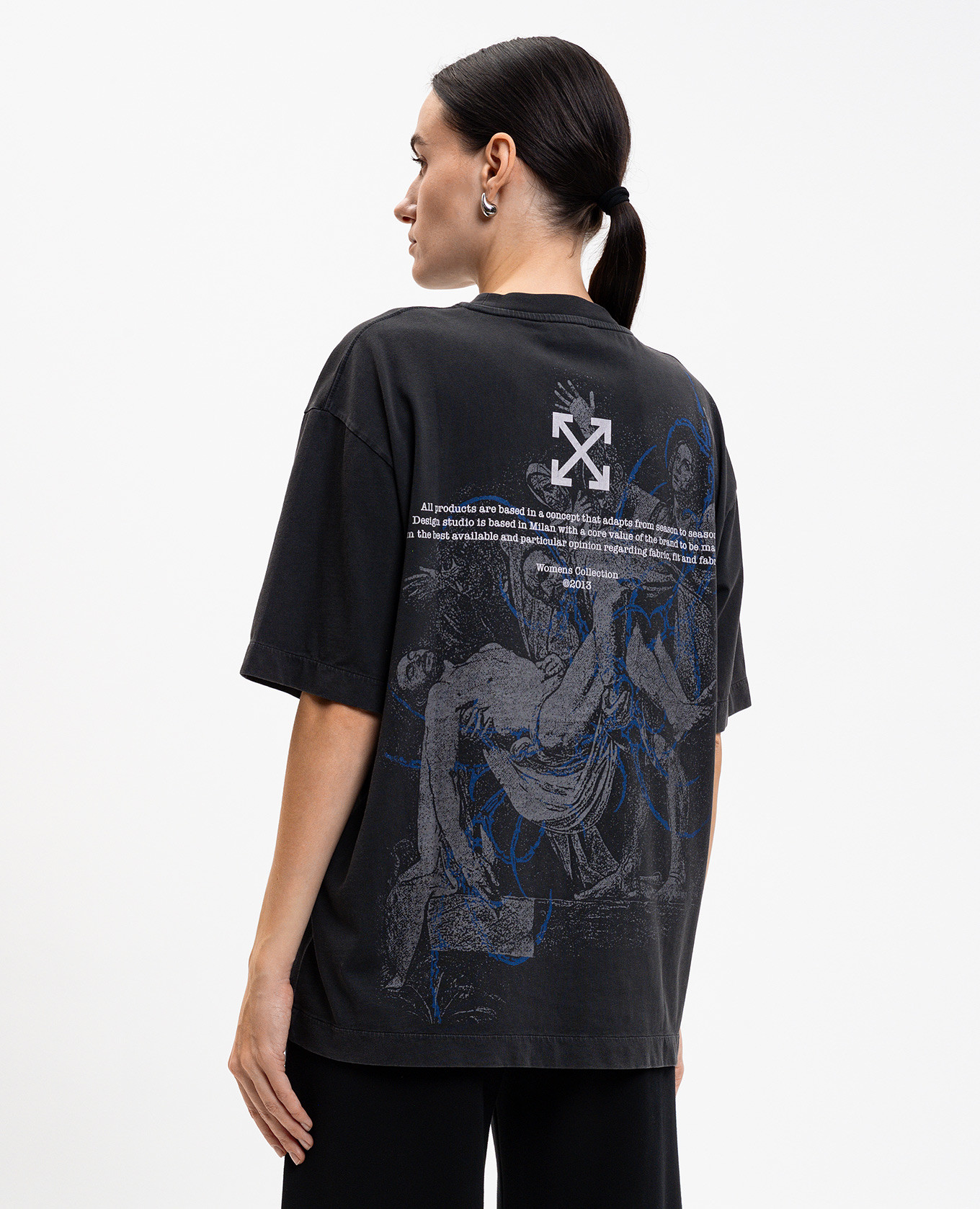 

Faded Painting Gray T-Shirt Off-White, Grey