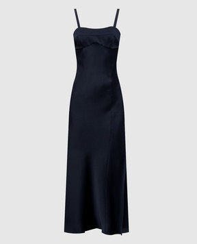 Victoria Beckham Blue midi dress 1126WDR007043C