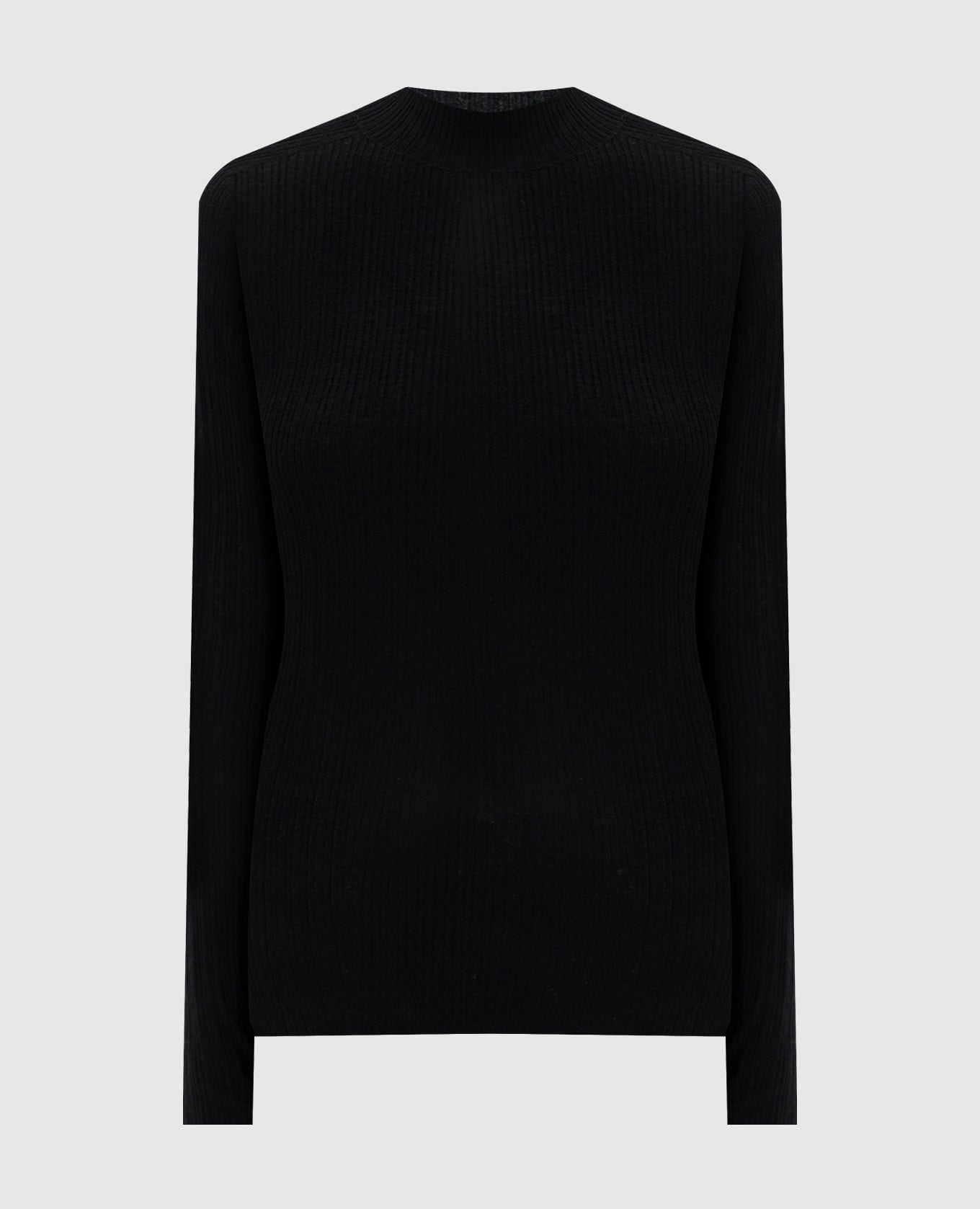 Davina black cashmere top