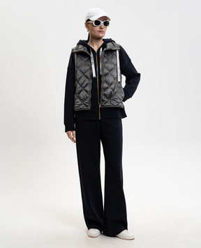 Max Mara Grey down vest REGIC TREGIC