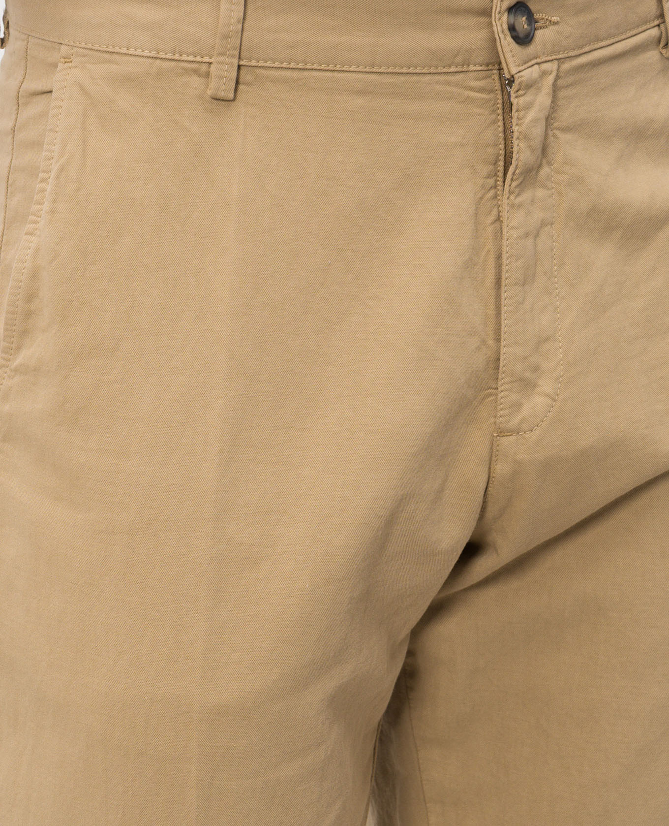 Brown linen pants Trussardi 5