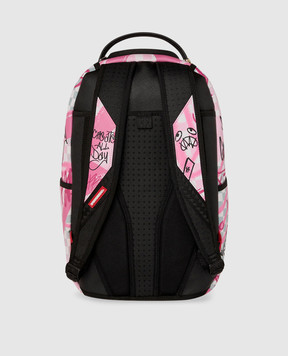 Sprayground Children's pink backpack BROKEN HEARTS 910B8672NSZ