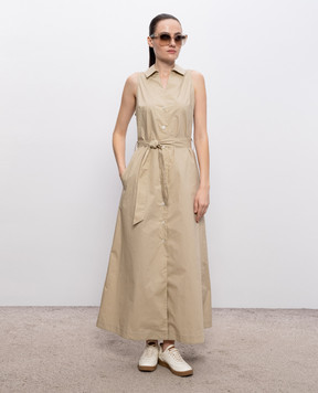 Woolrich Beige shirt dress CFWWDR2022FRUT3944