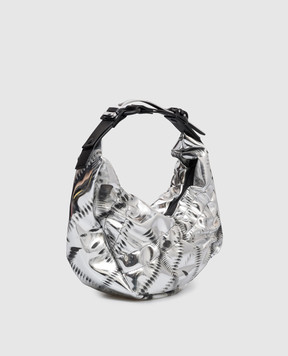Innerraum HM2 Silver Draped Hobo Bag HM2DSBKCRSH