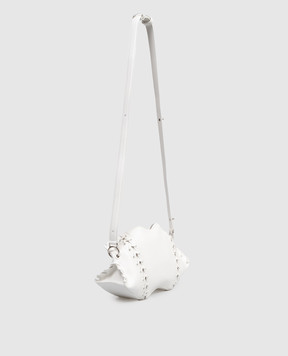 Alexander McQueen White Manta leather bag 8613741VDB1