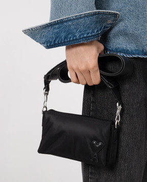 Ami Paris Black Marsel bag ULL710AW0001