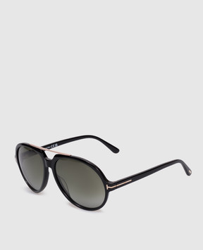 Tom Ford Aalto black sunglasses FT1210