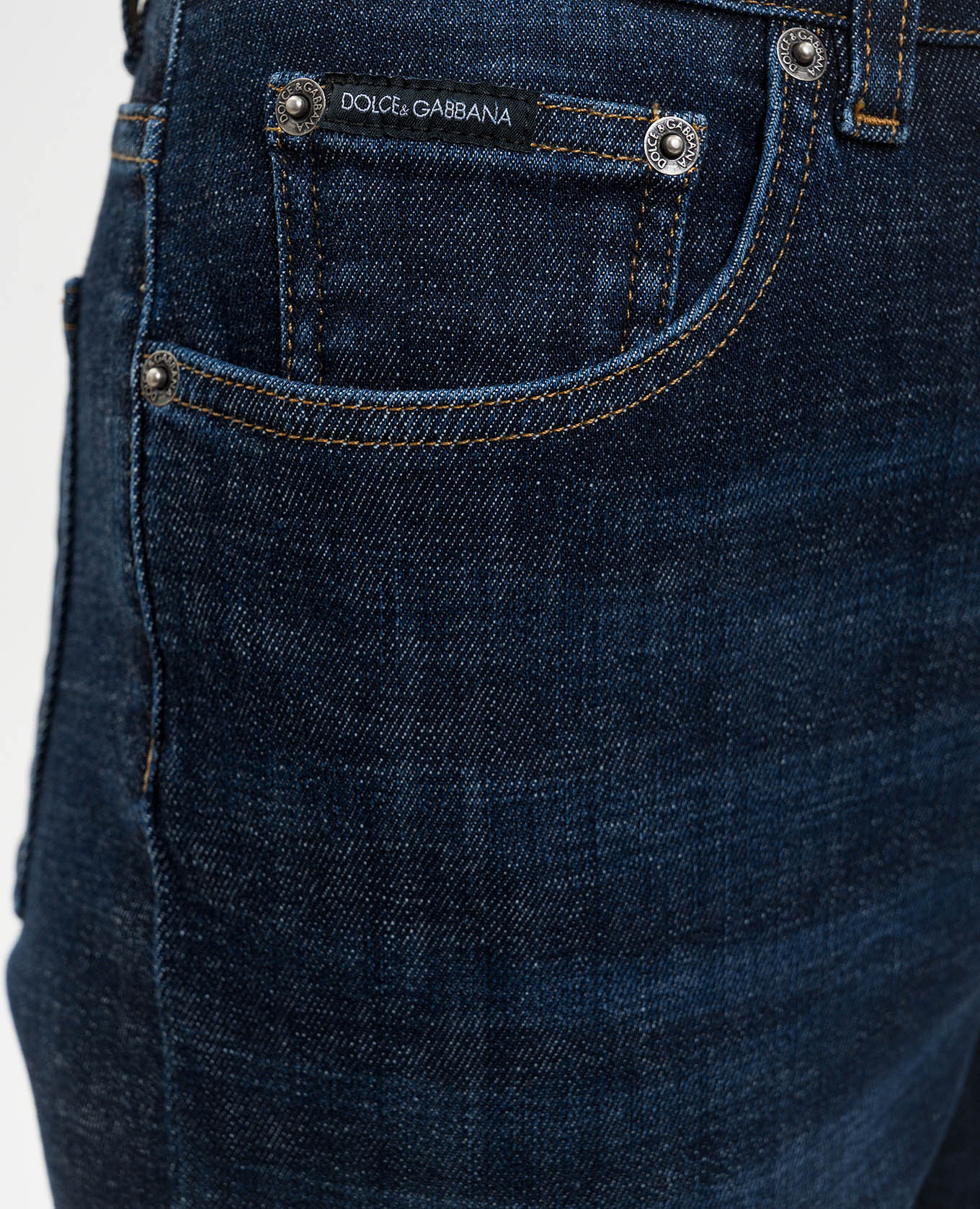 Blue jeans with a worn effect Dolce&Gabbana 5