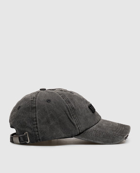 Misbhv Gray cap with logo embroidery 261U141