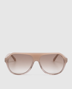 Palm Angels Beige Kelso sunglasses PA1026171759