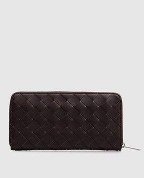 Bottega Veneta Brown Intrecciato leather wallet 814838VCPQ4