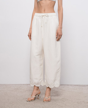 Simkhai Ivory linen pants 3264027L