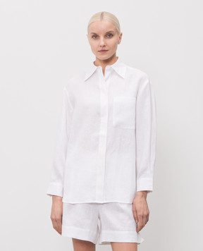 Max & Co Gattoni white linen shirt MCOGATTONI