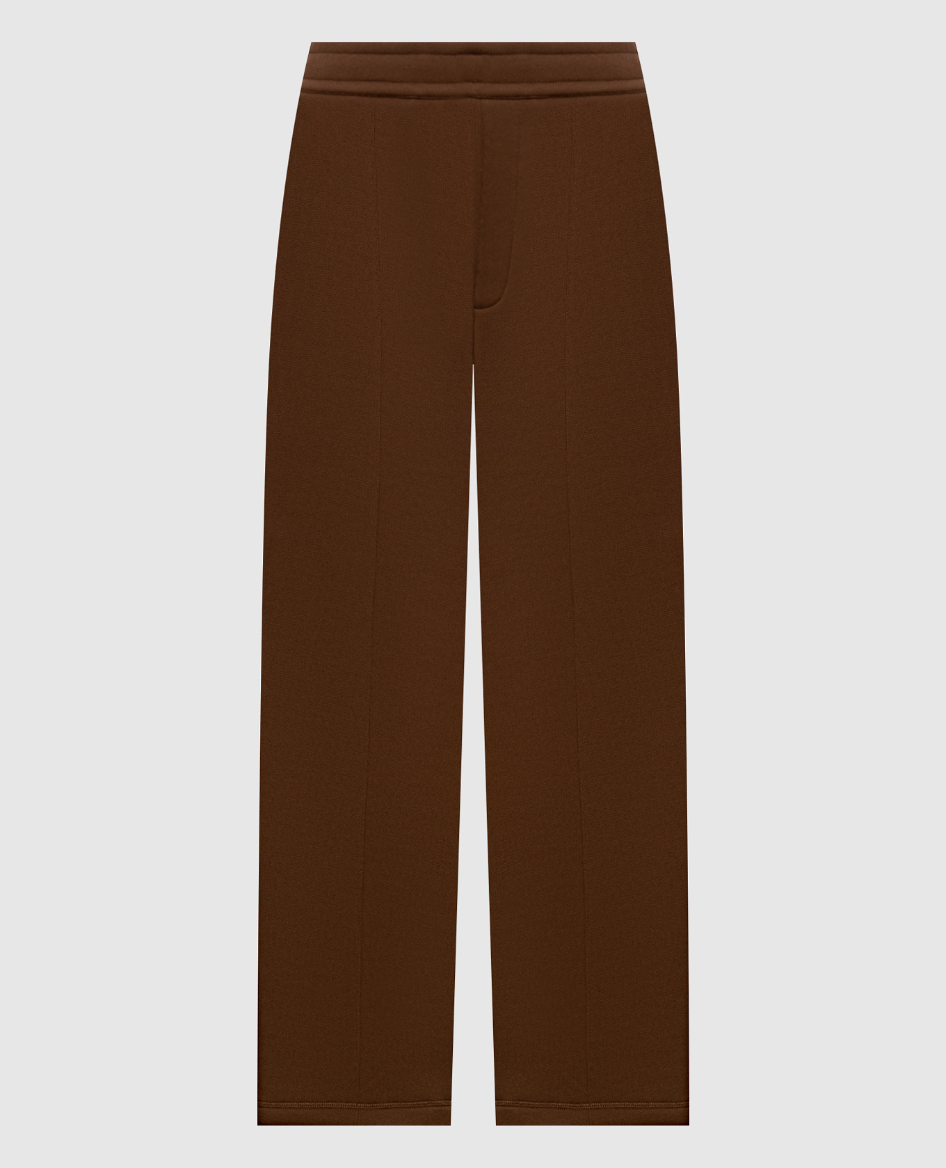 Brown insulated track pants