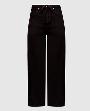 CITIZENS OF HUMANITY Brown linen pants 21441761