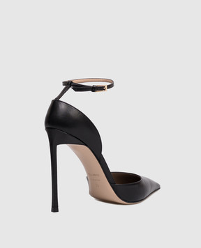 Tom Ford Black leather sandals VERTIGO W3849LKD002P