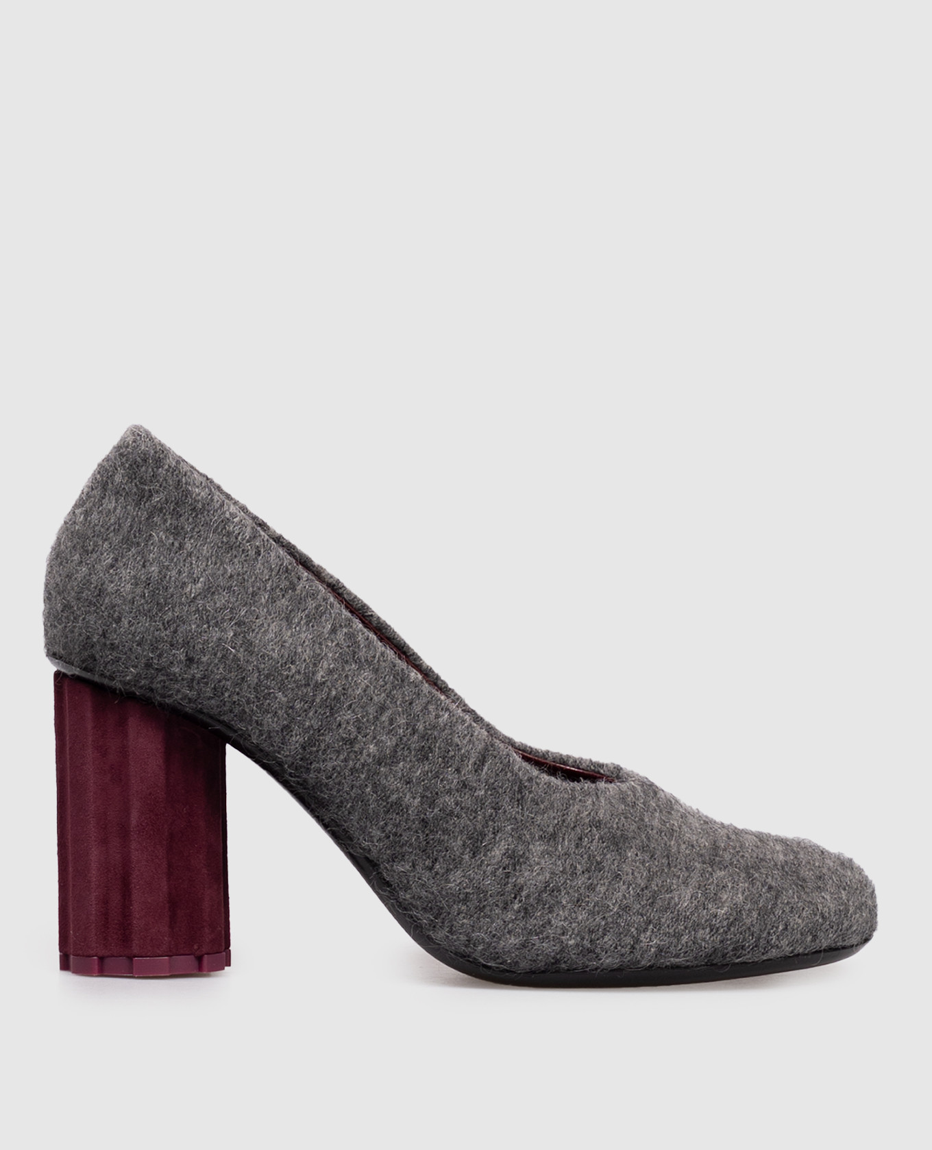 

Gray wool shoes Ami Paris, Grey