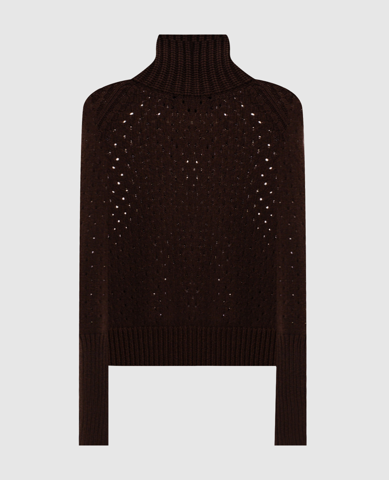 Brown cashmere sweater