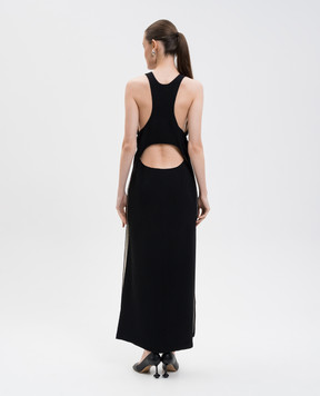 Toteme Black midi dress 254WRD0265FB0414