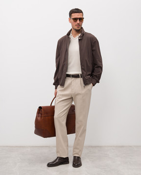 Brunello Cucinelli Brown windbreaker MZ4266525