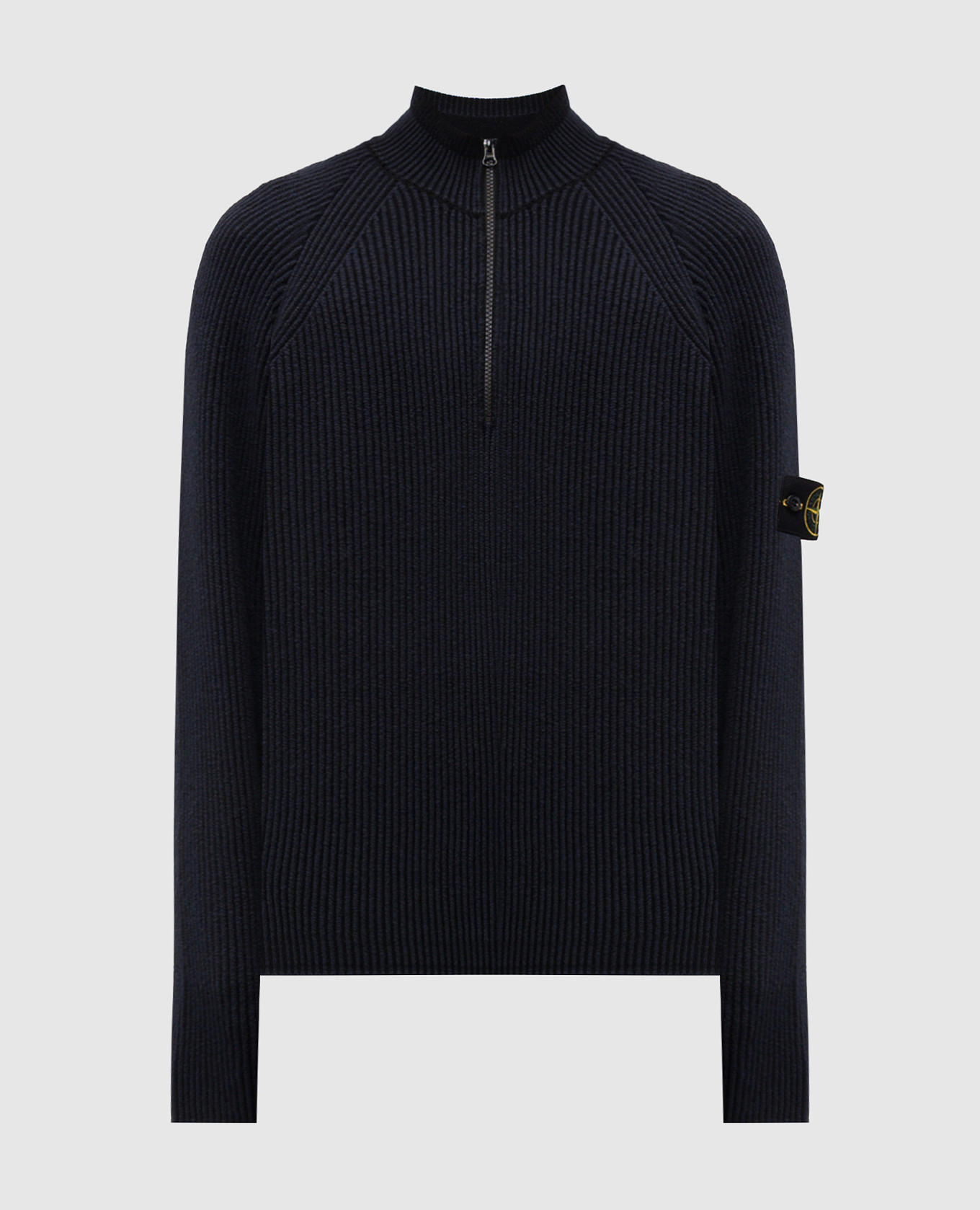 

Blue sweater with wool Stone Island