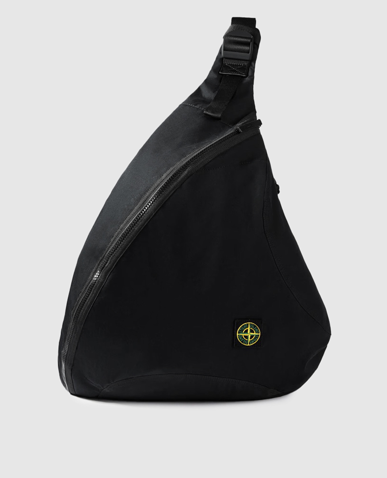 

Black sling bag with logo Stone Island
