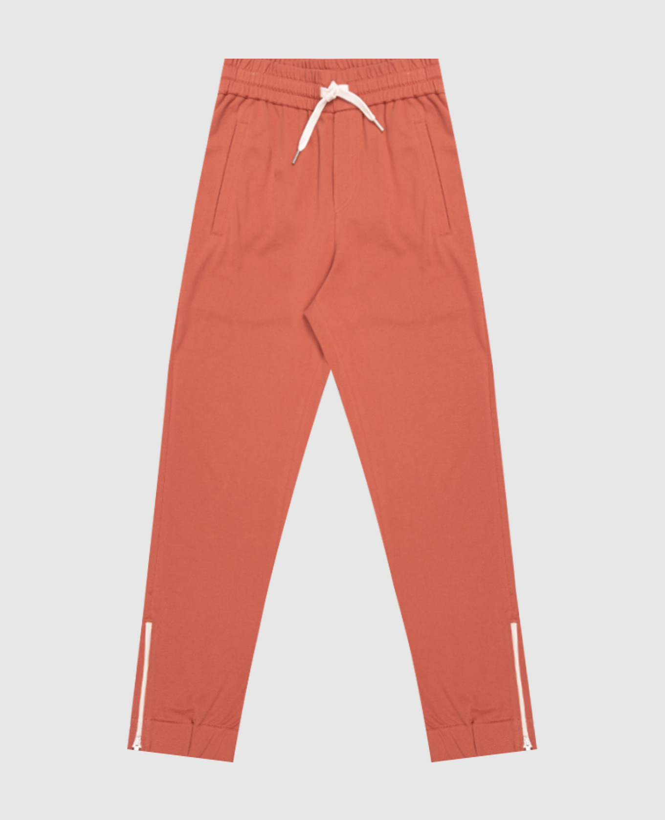 Children's orange joggers