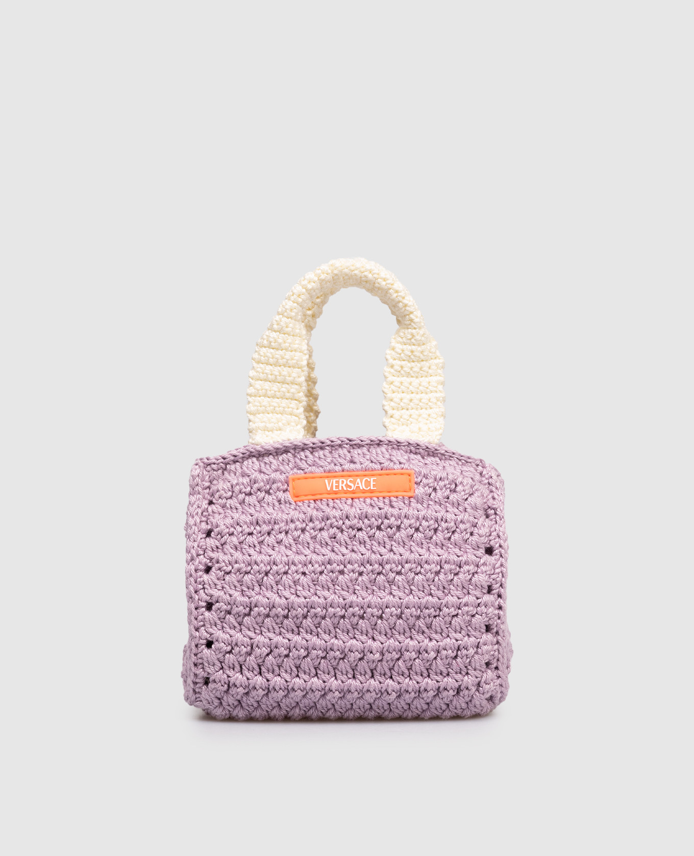 

Children's purple knitted bag Versace, Violet